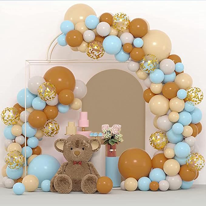 Arch Covers,Arch Backdrop Stand Fitted Cover for Wedding Birthday Party Ceremony Banquet Decoration(6.6FT,Khaki,Cover Only)