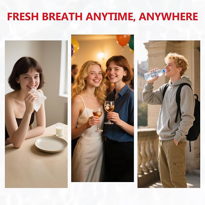 Oral Spray – Fresh Breath, Dual Cooling Experience & Convenient On-The-Go Design – Perfect for Freshening Breath Anywhere, Anytime (Apple Cider, 1 Count)