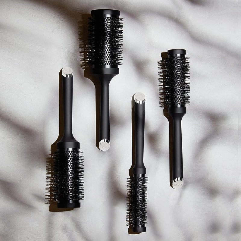 ghd Ceramic Vented Round Brush - 2.1 inch Barrel, 55mm Barrel, Size 4