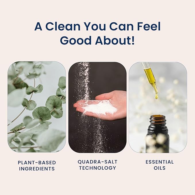 Truly Free Natural Laundry Detergent for Sensitive Skin | Eco Friendly, Plant Based, Baby Clothes Safe | Clean & Easy Powder to Liquid, 1 Pack Detergent + 1 Refillable Jug | Signature Scent, 50 Loads