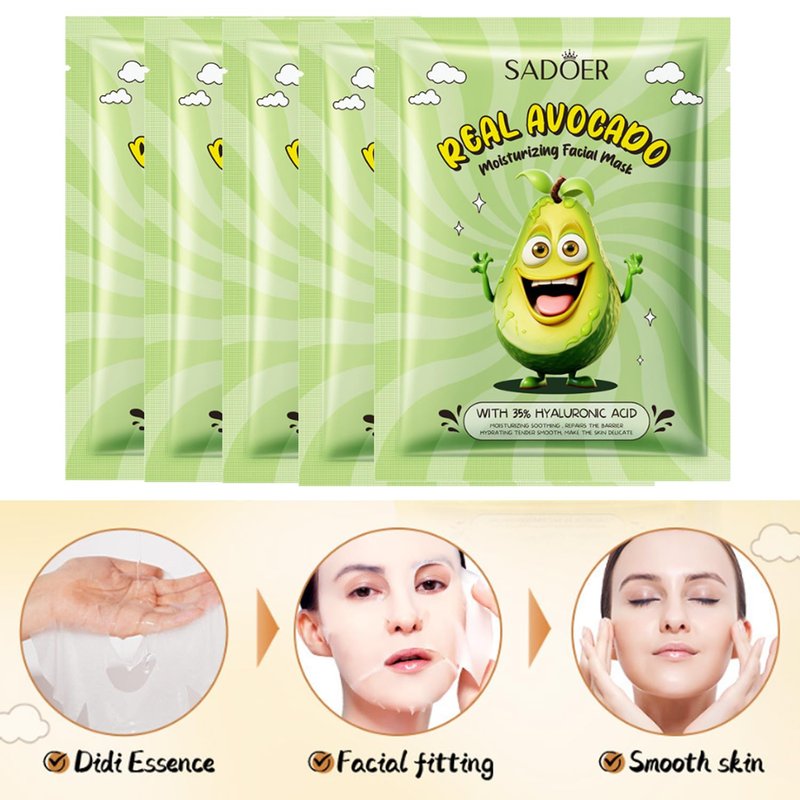 Avocado Skin Care Sets, 11pcs Skin Care Gift Set with Toner, Lotion, Face Serum, Essence, Eye Cream, Facial Masks For Hydrating Skin, Anti-Aging Skin For Women Teen Girls (Extra Large, 11, Count)