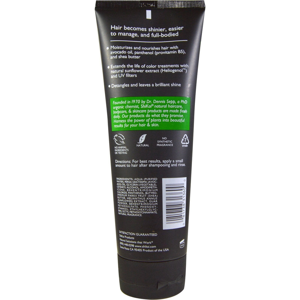 Shikai Color Reflect Platinum Shampoo and Shikai Color Reflect Daily Moisture Conditioner Bundle With Blue Malva, Avocado Oil, Panthenol (Provitamin B5) and Shea Butter, 8 fl. oz. each