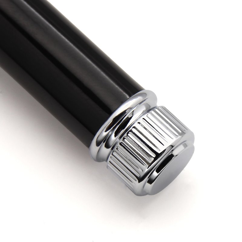 Edwin Jagger DE86 Classic Double Edge Manual Eco-Friendly and Reusable Safety Razor for Men and Women for Shaving Cream or Soap Fits All DE Razor Blades (Imitation Ebony)