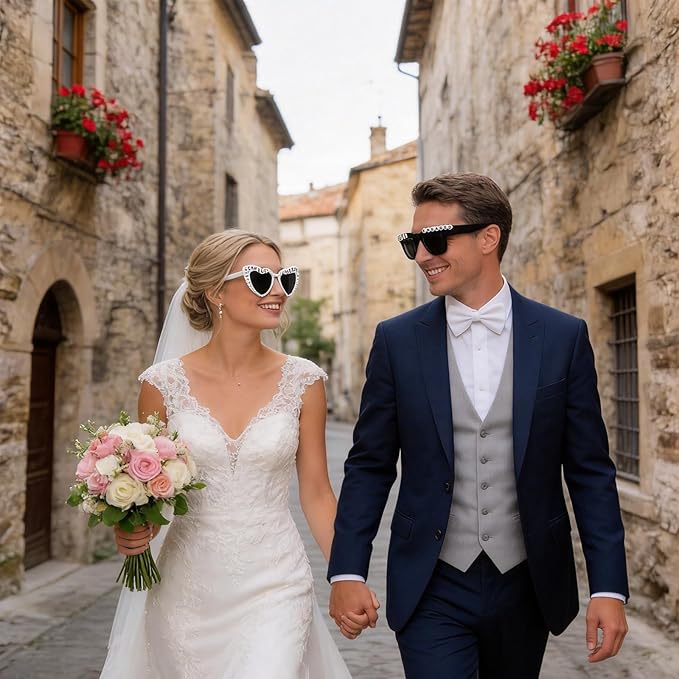 Just Engaged Sunglasses, Engagement Party Favors, Just Engaged Decorations, Engagement Gifts for Women, Bride and Groom Sunglasses for Wedding Accessories, Wedding Essentials