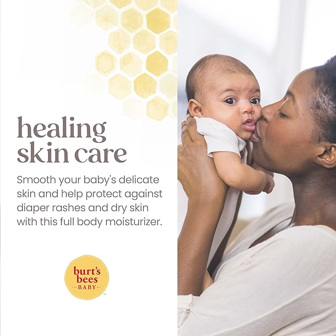 Burt's Bees Baby 100% Natural Multipurpose Ointment, Face & Body Baby Ointment – 7.5 Ounce Tub