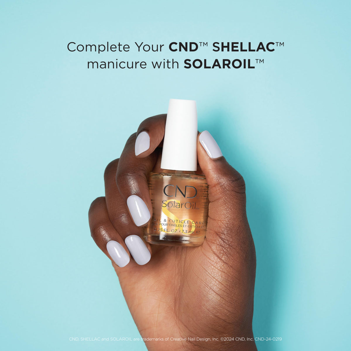 CND Shellac™ Gel Polish No Wipe Top Coat, 0.42 fl oz.