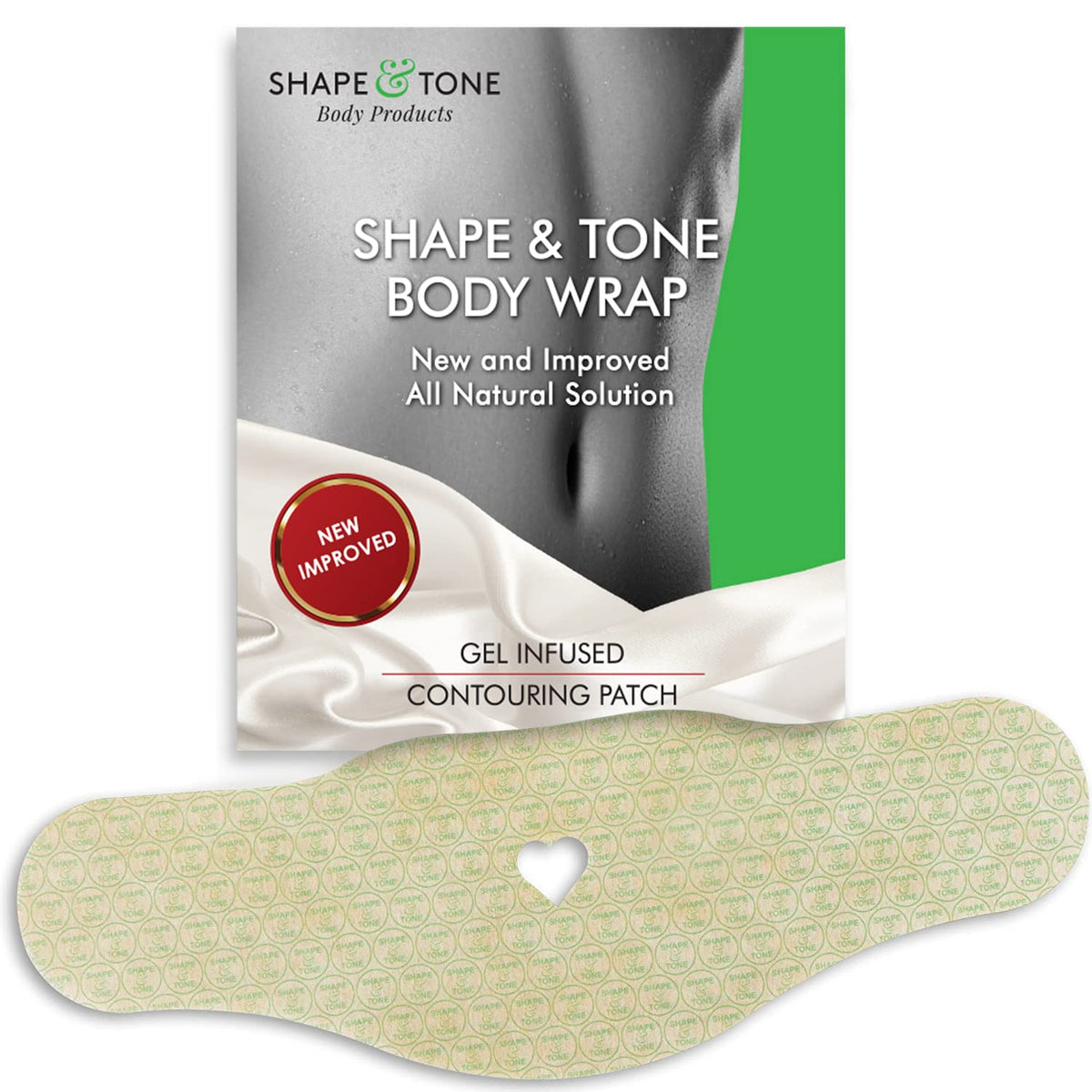 Toning Firming Body Sculpting Wrap for Definition – All Natural Anti Cellulite Wrap – Sculpting Body Applicator – New and Improved Solution for Arms, Legs, and Tummy (15 WRAPS)