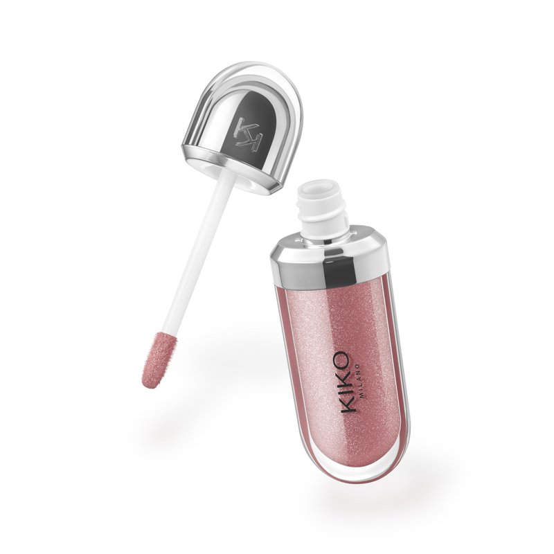 Kiko Milano 3D Hydra Lip Gloss – High Shine, Hydrating, Plumping, Non-Sticky, Moisturizing Lip Makeup – 35 Pearly Warm Mauve – 6.5ml