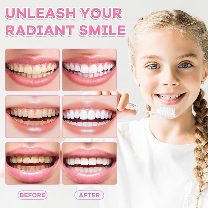 Niacinamide Whitening Toothpaste，Mild Mint for Fresh Breath,24-Hour Fresh Breath,Triple Brightening Niacinamide-Infused Toothpaste，Fluoride-Free Formula Suitable for Sensitive Teeth (1)