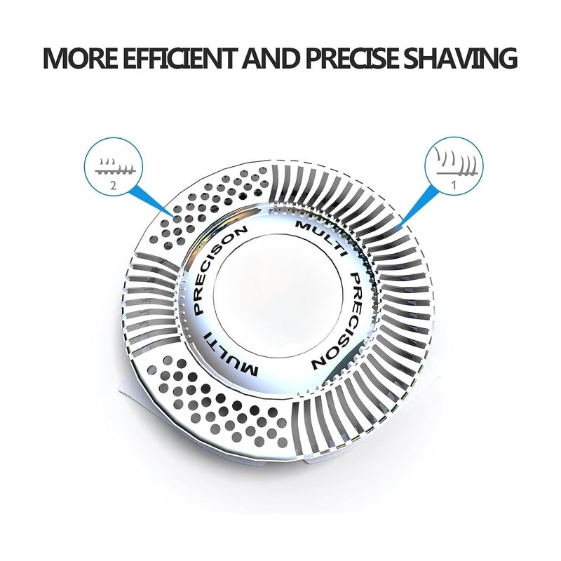 SH50 Compatible Replacement Head Compatible with Philips Norelco Series 5000 Shavers | S5000/S6000/S5100/S5500 Models | (3 pcs)