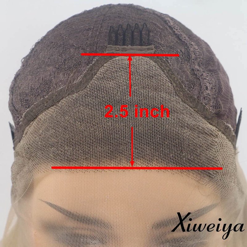 xiweiya Light Blonde Lace Front Wig with Brown Roots Long Body Wave Blonde Mixed color Side Part Glueless Natural Looking Lace Front Wigs Heat Resistant Hair for Women 24inch