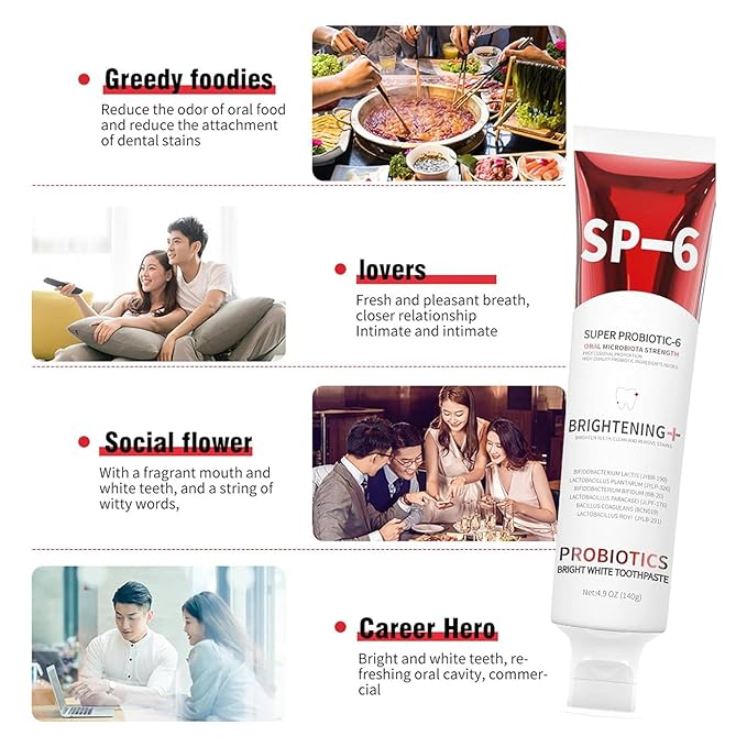7.5% Hydroxyapatite Toothpaste， Hydroxyapatite Toothpastes for Enamel Protection and Tooth Strengthening, Repair and Protect Toothpaste 4.23oz (Red*2PCS)