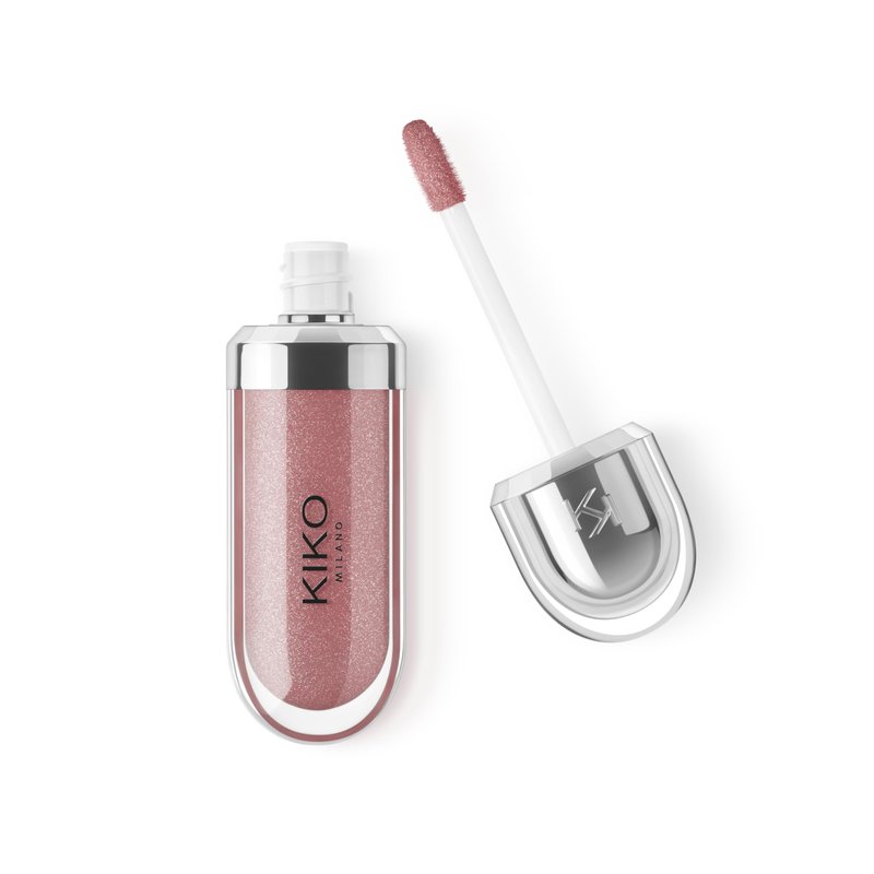 Kiko Milano 3D Hydra Lip Gloss – High Shine, Hydrating, Plumping, Non-Sticky, Moisturizing Lip Makeup – 35 Pearly Warm Mauve – 6.5ml