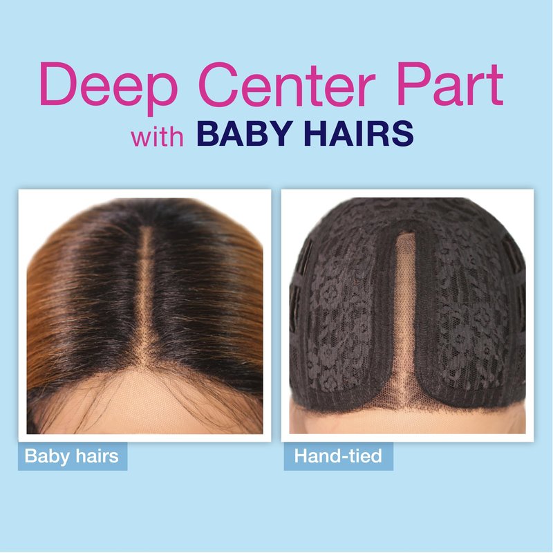 Sensationnel Dashly Lace Saltandpepper Wig - Sp Unit 3 Hand Tied Laceparting Ear to Ear Synthetic (1B OFFBLACK)