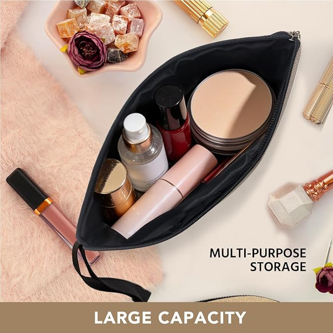 Beach Essentials Gifts Sunscreen Bag Beach Accessories Cruise Gifts for Women Girls Makeup Bag Summer Bags Ocean Cosmetic Bag Ocean Themed Gifts Summer Lovers Gift