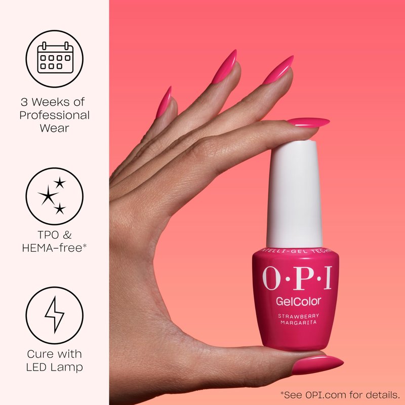 OPI GelColor My Vampire is Buff | Opaque Soft Warm Beige Crème LED Cure Gel Nail Polish | Salon-Quality Shine, Long-Lasting Wear | Vegan & HEMA Free | 0.5 Fl Oz
