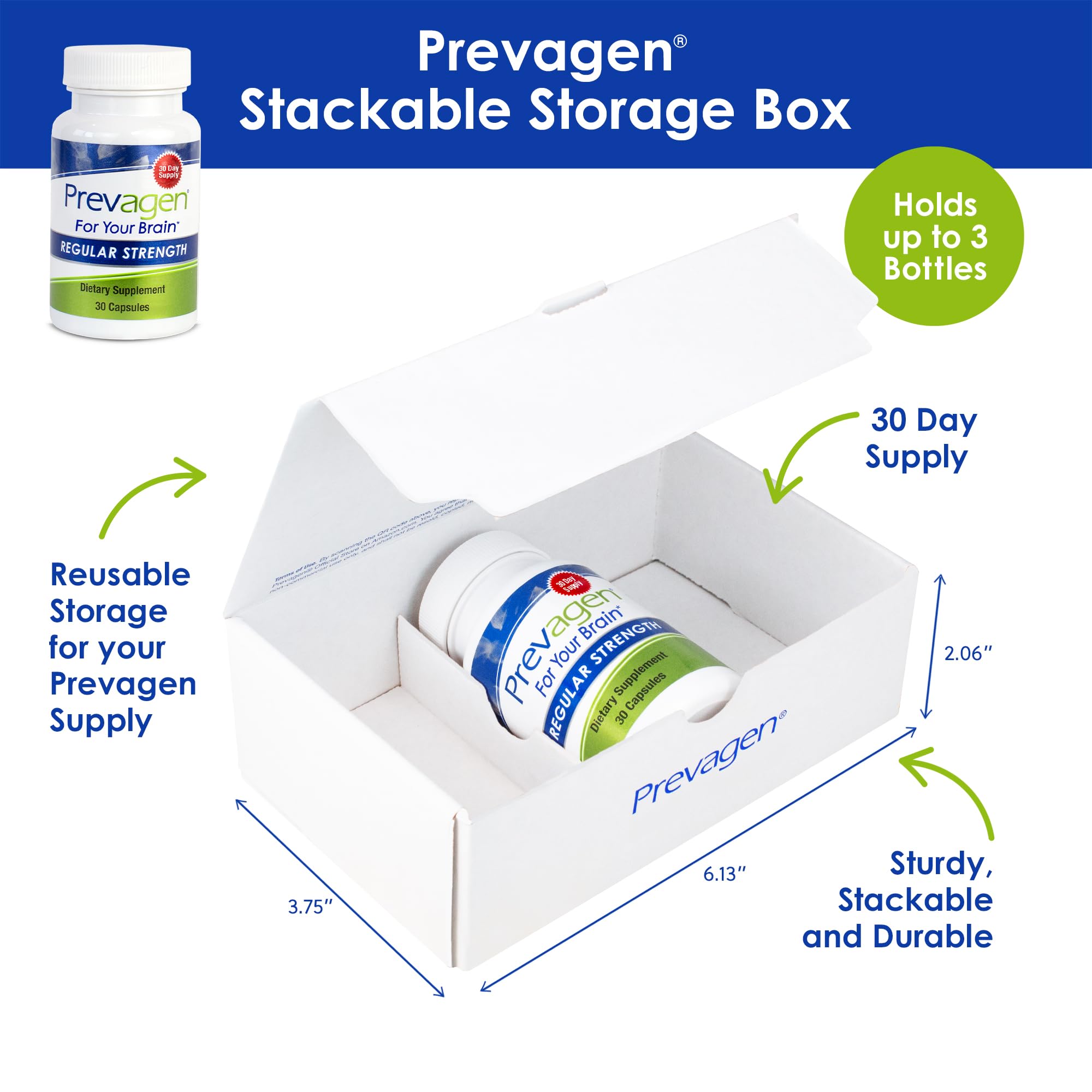 Prevagen Regular Strength - 30 Capsules (1 Month Supply) | Formulated for Your Brain | 10mg of Apoaequorin Plus Vitamin D3