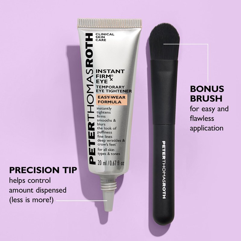 Peter Thomas Roth | Instant FIRMx® Eye Temporary Eye Tightener Easy-Wear Formula | For Firming Under-Eye Bags & Wrinkles