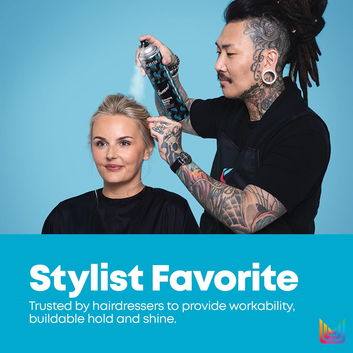 Matrix Vavoom Extra Full Freezing Finishing Spray | Volumizing, High-Hold Hairspray | For All Hair Types