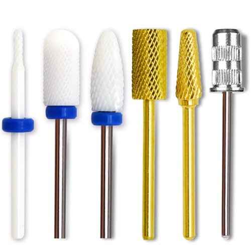 AZ GOGO Nail Drill Machine + Ceramic Nail Drill Bits