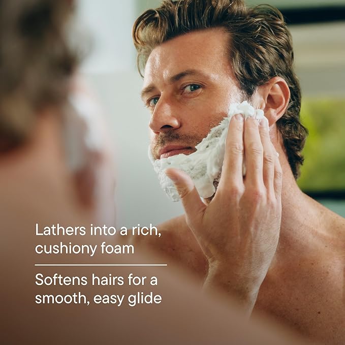 Harry's Plus Shaving Kit for Men - Premium Handle, 5 Razor Blade Cartridges, Foaming Shave Gel, and Travel Blade Cover - TSA Approved Travel Essentials - Advanced Pivoting System - Tide