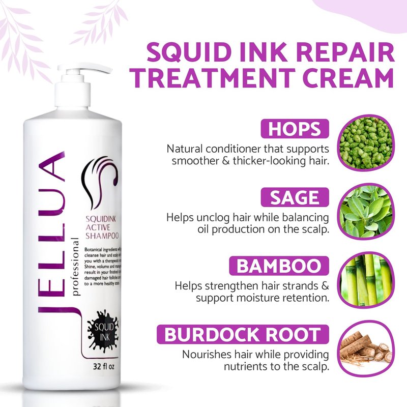 Jellua Squidink Active Shampoo 32 fl oz