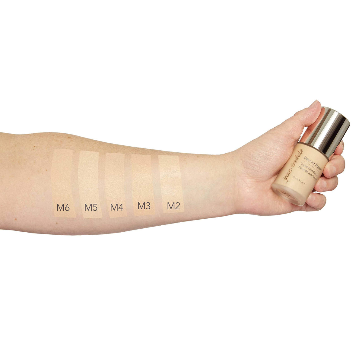 Jane Iredale Beyond Matte 3-in-1 Liquid Foundation, Long-wear, Buildable Coverage, Vegan, Clean, Cruelty Free, Semi Matte Finish