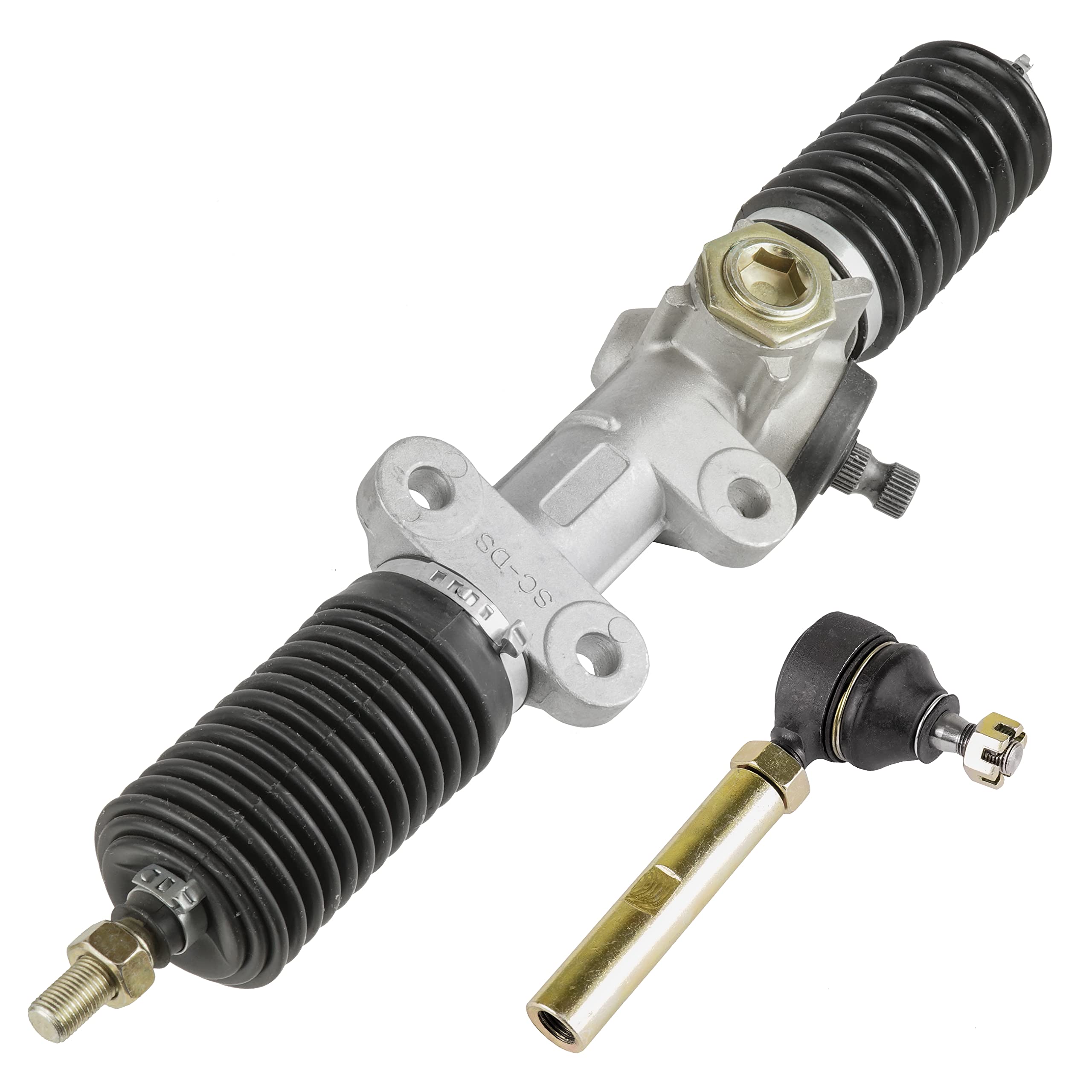 Caltric Rack Pinion Steering Gear Box Compatible with Club Car DS Electric Gas 1984-2004 1018783-02