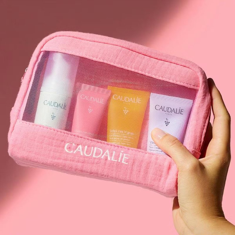 Caudalie Travel Essentials Set, Limited-Edition Hydrating Skin Care Holiday Gift Set for All Skin Types