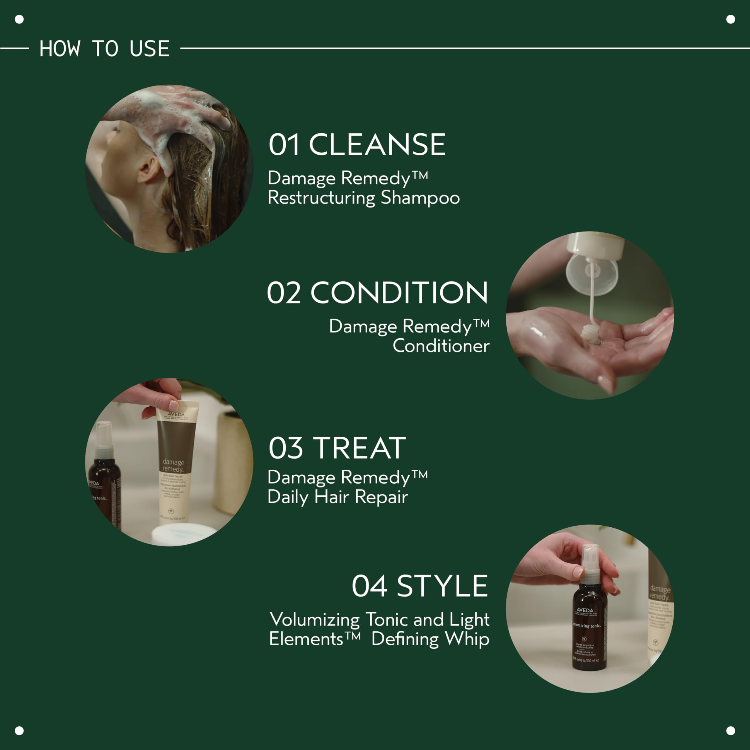Aveda Damage Remedy Restructuring Shampoo for Damaged Hair | Repairs and Strengthens Damaged Hair | with Quinoa Protein | 92% Naturally Derived, 8.5 Fl Oz