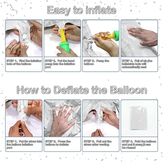 40 Inch Silver Number Balloons, Helium Mylar Foil Number Balloons for Birthdays, Number 9 Balloon for Party Wedding Bachelorette Birthday Bridal Shower Graduation Anniversary Celebration Party Decorations Supplies