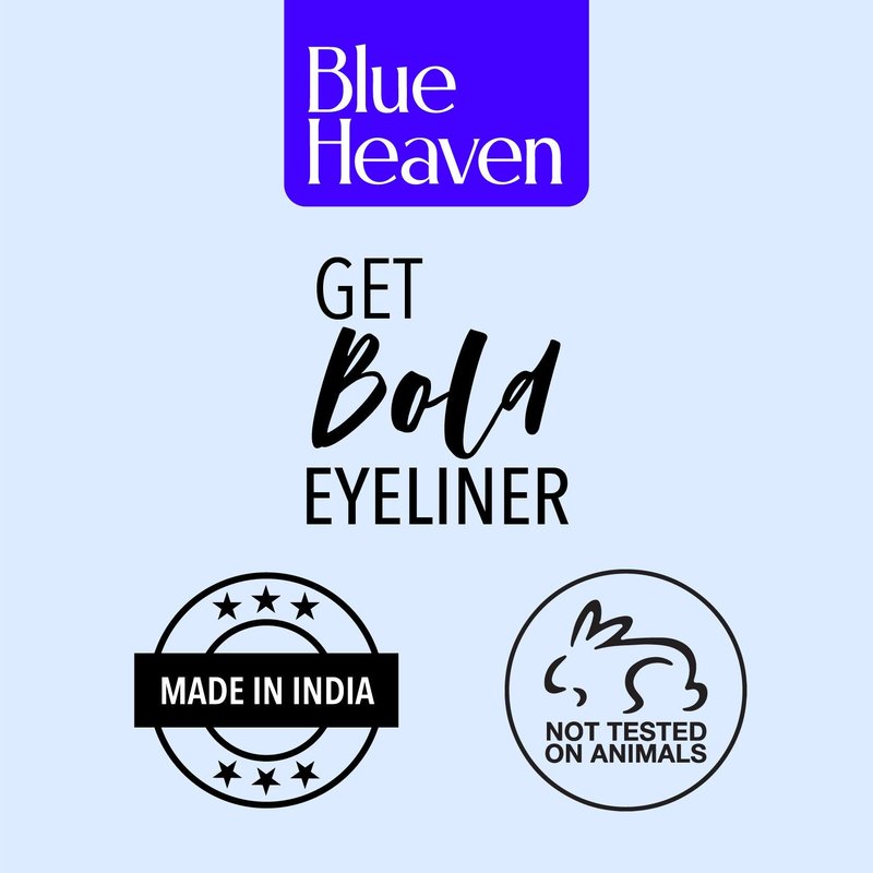 FXXXCUWUU Blue Heaven Get Bold Matte Finish Eyeliner (Black, 7 ml)