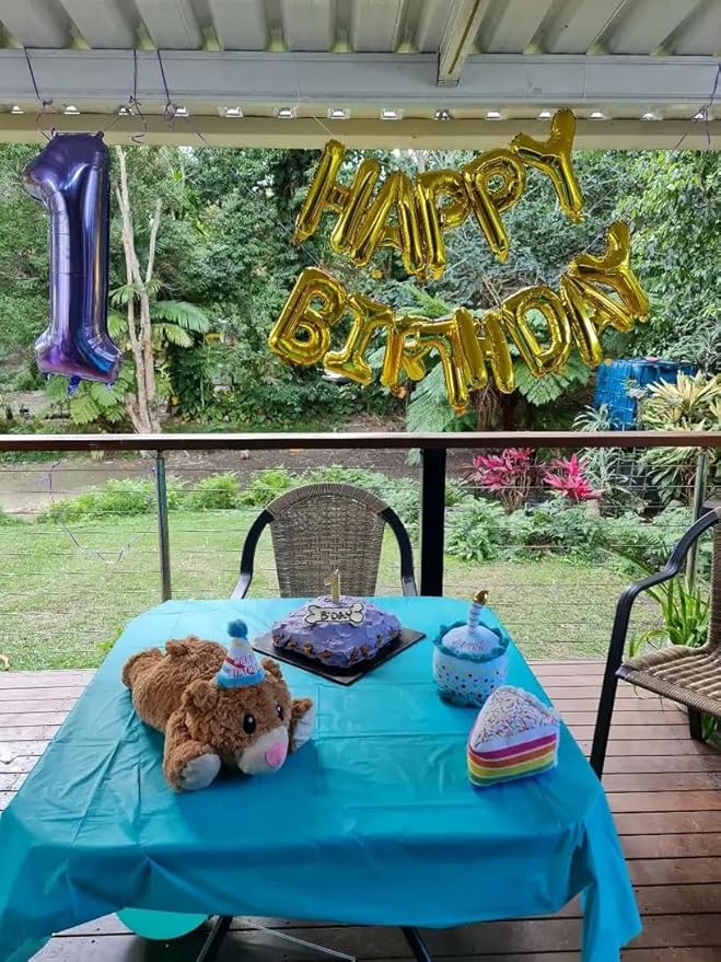 Purple Number 5 Balloon 40 Inch, 5 Balloon Number, 5th Birthday Decorations, Purple Party Supplies for Boys Girls