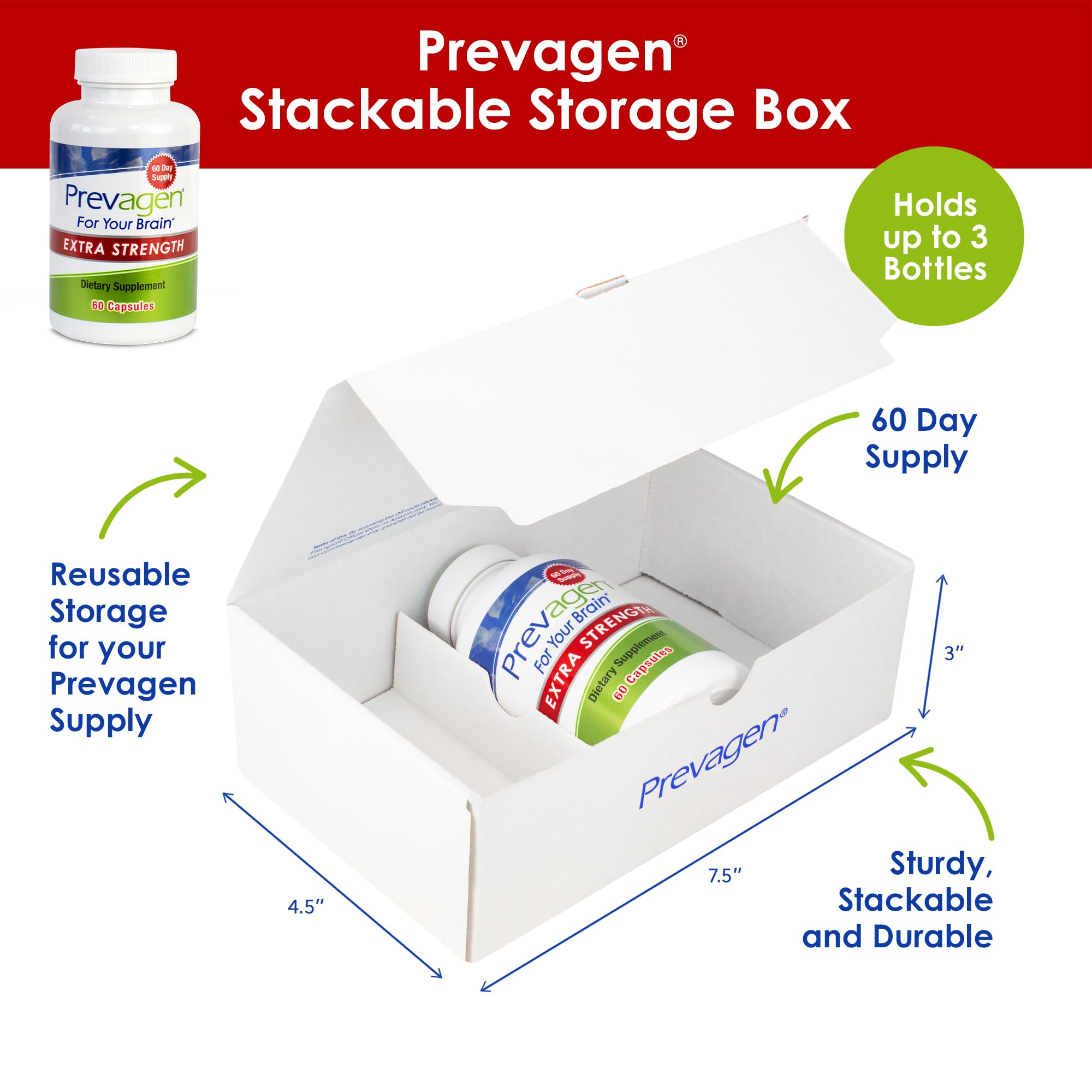 Prevagen Extra Strength - 60 Capsules (2 Month Supply) | Formulated for Your Brain | 20mg of Apoaequorin Plus Vitamin D3