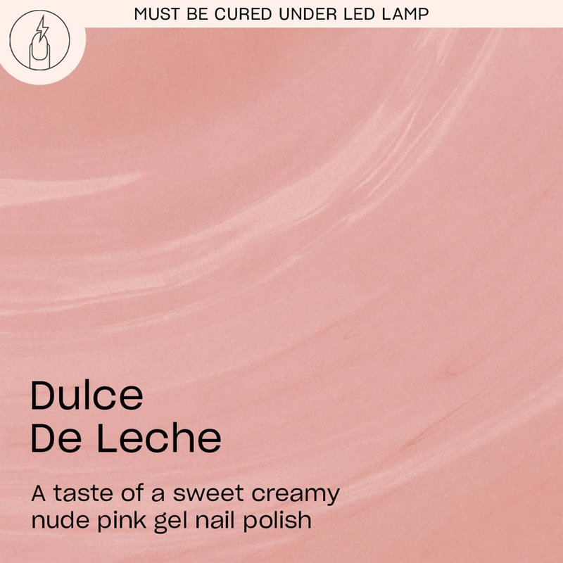 OPI GelColor Dulce de Leche | Opaque Warm Nude Pink Crème LED Cure Gel Nail Polish | Salon-Quality Shine, Long-Lasting Wear | Vegan & HEMA Free | 0.5 Fl Oz