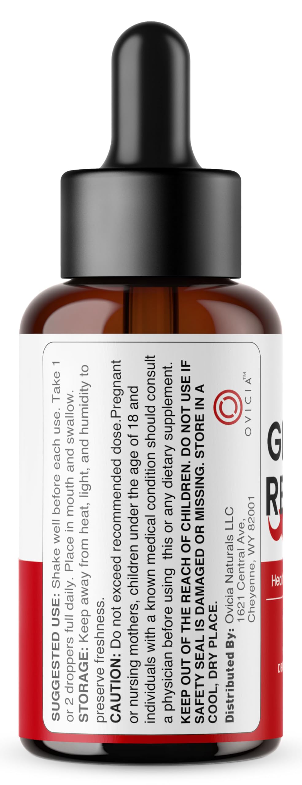 (3 Pack) Glyco Reset Drops - Official GlycoReset Oral Liquid Drop Advanced Premium Formula Support Maximum Strength, Natural Ingredients Vitamins for Overall Health & Wellness, 3 Bottles for 3 Months