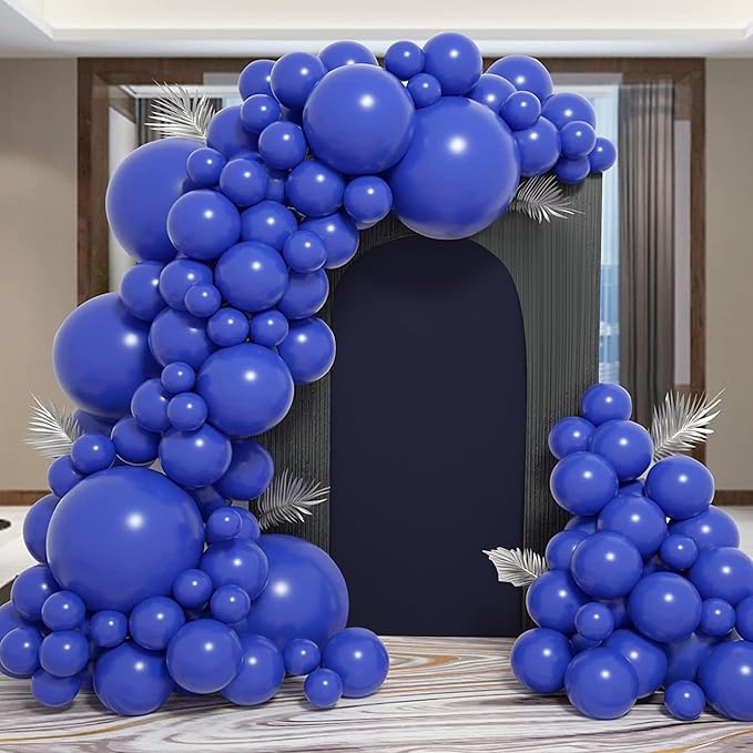 Arch Covers,Arch Backdrop Stand Fitted Cover for Wedding Birthday Party Ceremony Banquet Decoration(7.2FT,Dark Blue,Cover Only)
