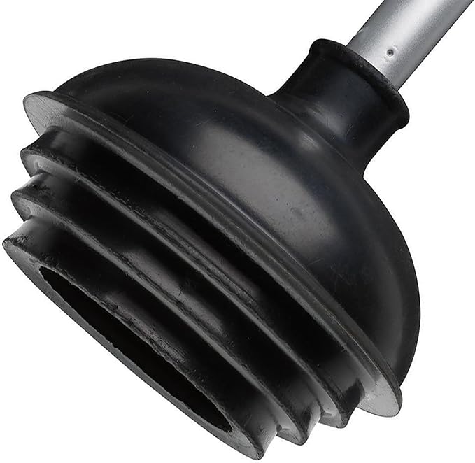 NEIKO 60170A Toilet Plungers | Dual Pack | Patented All-Angle Design | Heavy Duty | Aluminum Handle | Residential, Commercial, and Industrial Building Sanitation Use
