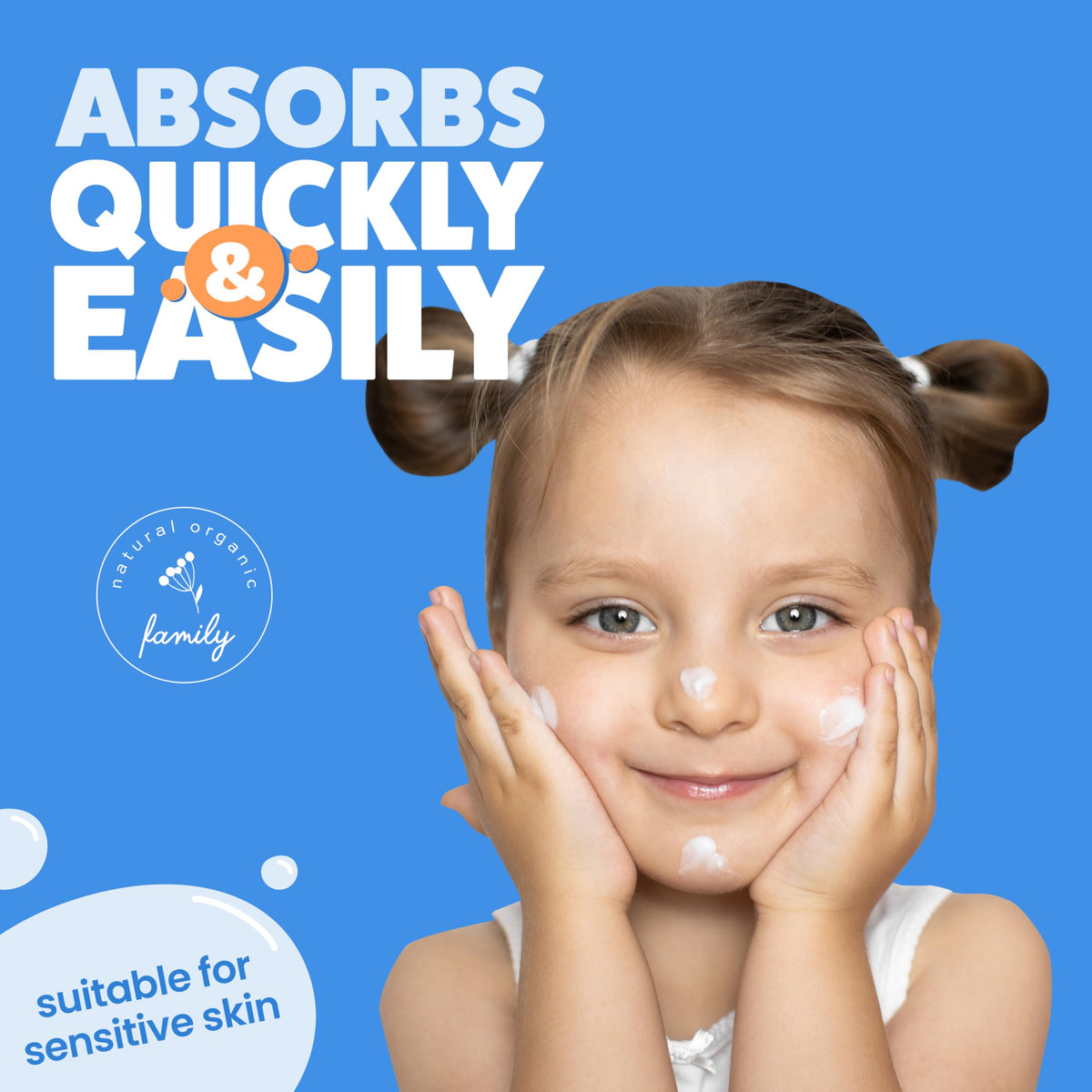 Award-Winning Kids Face Cream - Gentle & Calming Moisturizer with Natural Ingredients for Sensitive & All Skin Types - Fragrance-Free