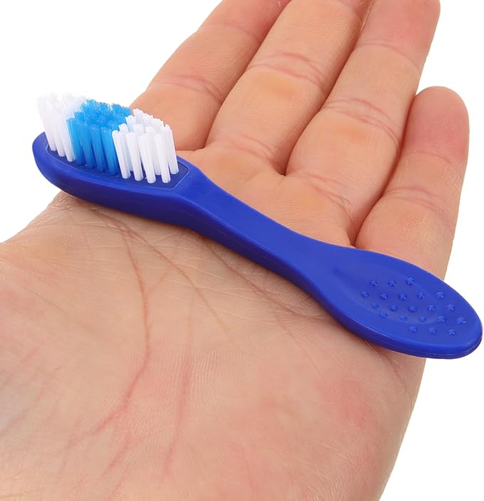 10Pcs Mini Prison Toothbrushes with Soft Bristles Compact Short Handle Portable Oral Care for Inmates Gentle Gums Easy to Clean and Disinfect Safe for Correctional Use