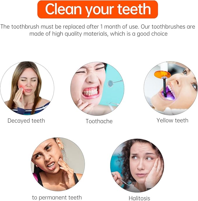 20pcs Toothbrushes for Women and Men Small Head with Soft Bristles Ergonomic Biodegradable Handles Lightweight Eco-Friendly Tooth Cleaning Tools Black and White