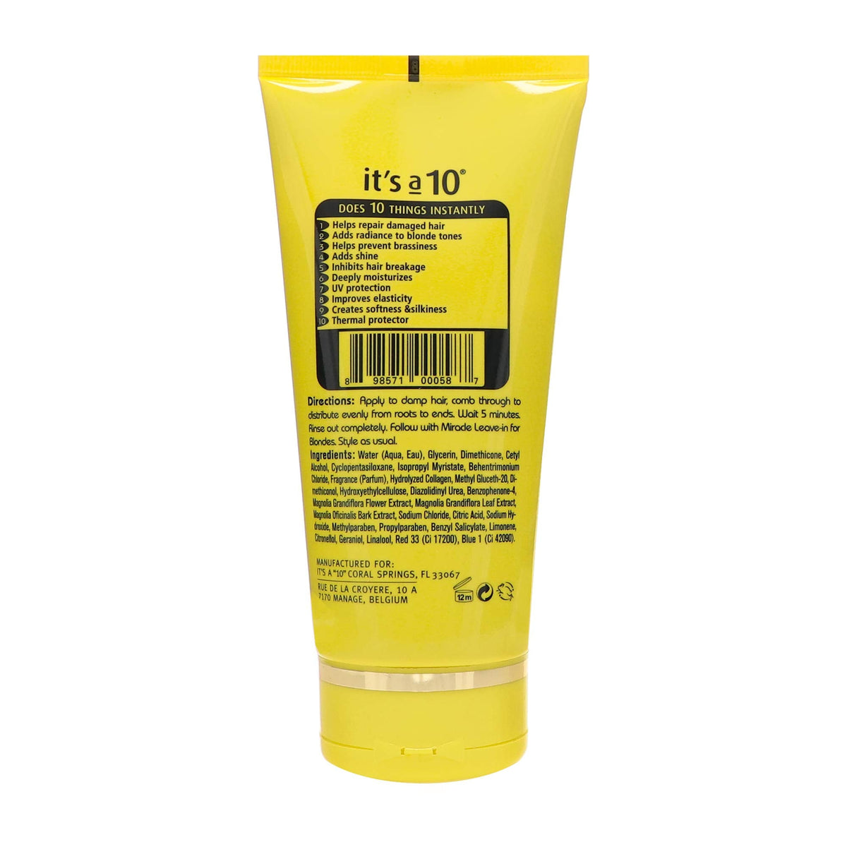 It's a 10 Haircare Five Minute Hair Repair for Blondes, 5 fl. oz. (Pack of 2)