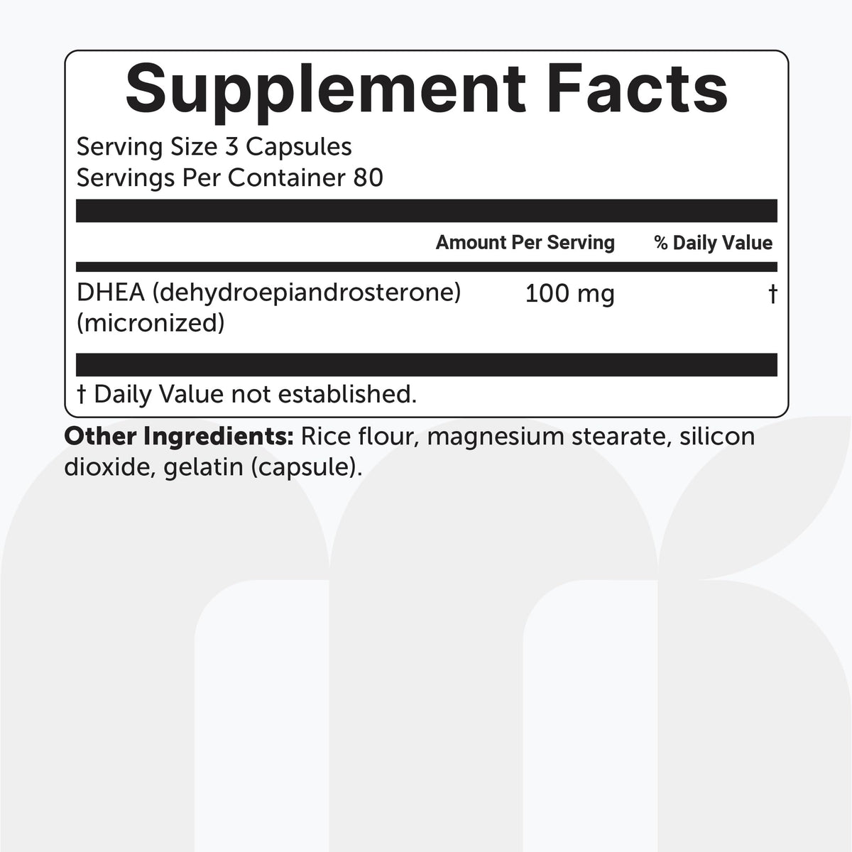 Micro Ingredients DHEA 100 mg Per Serving, 240 Capsules | Micronized DHEA Supplement for Women & Men | Non-GMO, Gluten Free, Soy Free