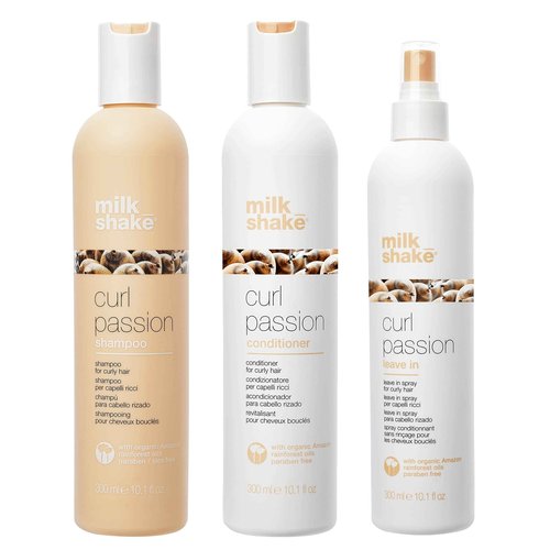 Milk Shake Curl Passion Shampoo 10.1 oz (300 ml)- NEW + Conditioner + Leave In