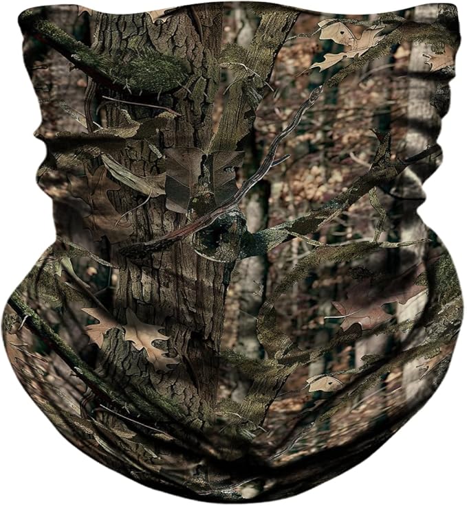 WTACTFUL 2-Pack Camouflage Face Mask Bandana for Men Women - Breathable, Seamless, Moisture Wicking & Versatile