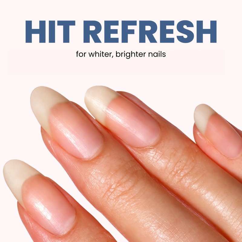 LONDONTOWN Mani Bright Nail Scrub - Brightening Nail Whitener for Hands & Feet to Combat Stains Discoloration Yellow Dullness, 1.5fl oz