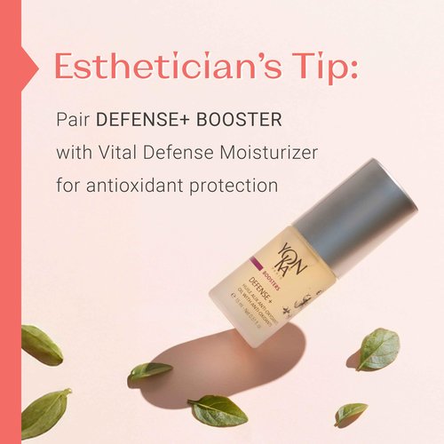 Yon-Ka Booster Defense Plus | Protective Skin Enhancing Concentrate | Reinforce from Environmental Stressors with Vitamin C and Magnesium | Reduce Signs of Aging | Paraben-Free | 0.51 fl oz