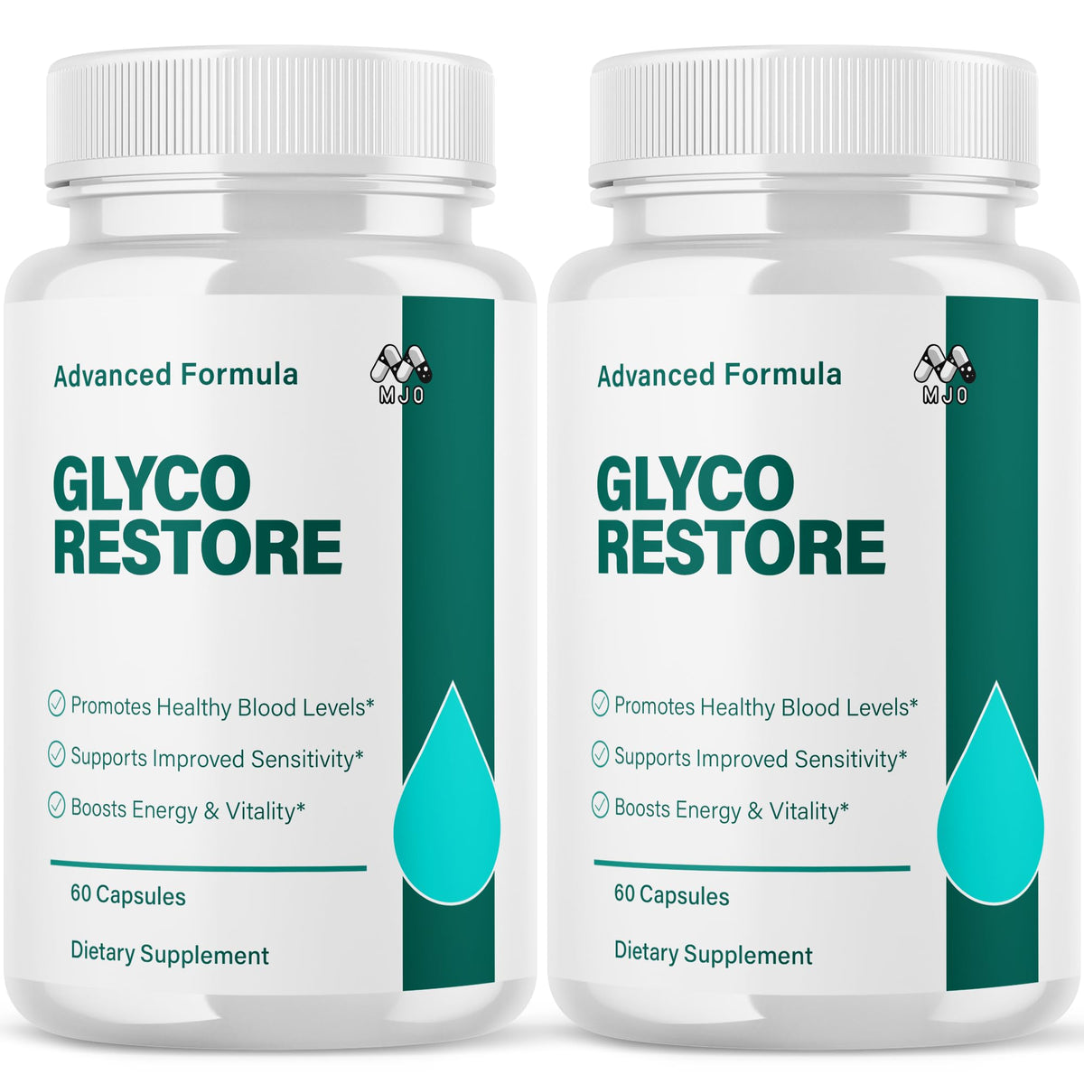 (2 Pack) Glyco Restore Capsules, Official GlycoRestore Pills with All Natural Ingredients, Advanced Overall Health and Wellness Vitamin Support Supplement with Max Multivitamins Support (120 Capsules)