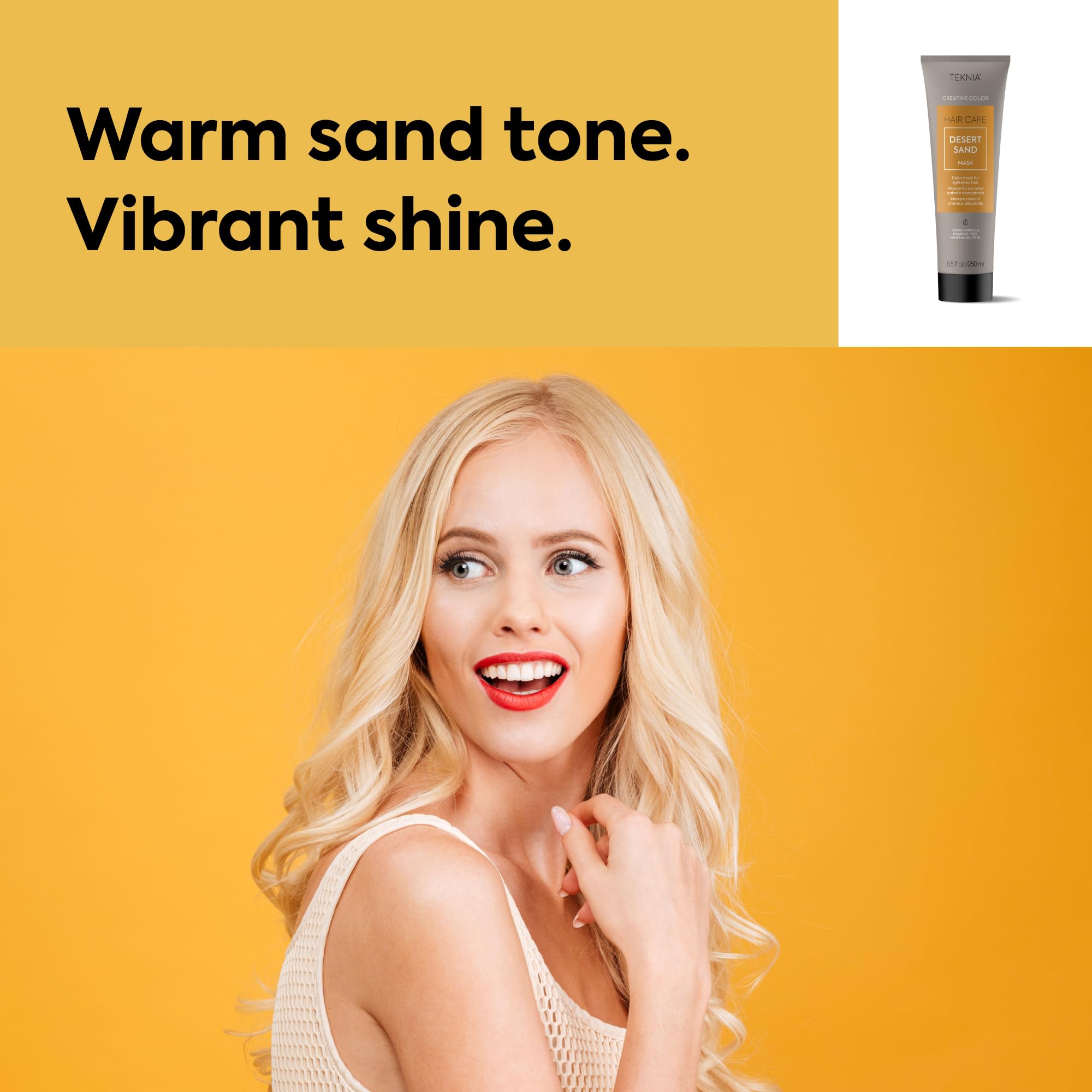 Lakmé Teknia Desert Sand Creative Color Mask, 8.5 fl oz