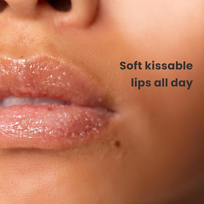 Dermasuri - Lip Exfoliator Scrub & Moisturizer - Sugar Scrubs for Soft Smooth Lips, Overnight Hydration, Brighten Dark Lips - Stocking Stuffer Gifts for Women - Coconut Passion Fruit Flavor- 20g/0.7oz